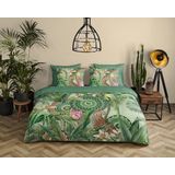 HIP - Abhita - Dekbedovertrek - Groen - Katoen Satijn