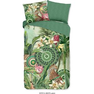 HIP - Dekbedovertrek - Groen - Katoen Satijn