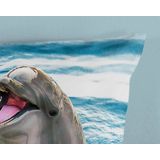 Dekbedovertrek - Blauw - Katoen - 1 Persoon