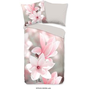 Dekbedovertrek Magna - Roze - Microvezel - Dessin: Natuur