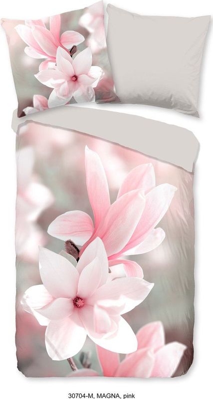 Dekbedovertrek Magna - Roze - Microvezel - Dessin: Natuur