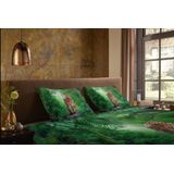 Dekbedovertrek Amazone - Groen - Microvezel - Dieren, Natuur