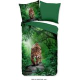 Dekbedovertrek Amazone - Groen - Microvezel - Dieren, Natuur