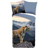 Dekbedovertrek - Grijs - Katoen