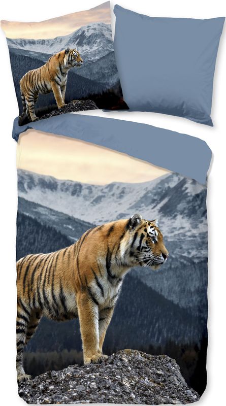 Dekbedovertrek - Grijs - Katoen