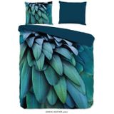 Dekbedovertrek - Grijs - Katoen - 240 x 220 cm