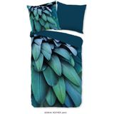 Dekbedovertrek - Grijs - Katoen - 240 x 220 cm