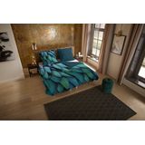 Heather - Dekbedovertrek - Petrol - 100% Microfiber