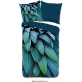 Heather - Dekbedovertrek - Petrol - 100% Microfiber
