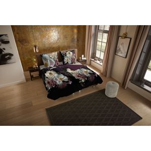 Pure - Marleen - Dekbedovertrek - Bordeaux - 135x200 cm - Oeko-Tex gecertificeerd