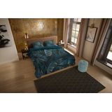 Pure - Joost - Dekbedovertrek - Petrol - Microfiber