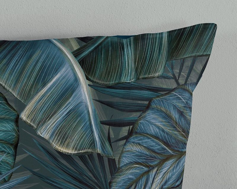 Pure - Joost - Dekbedovertrek - Petrol - Microfiber