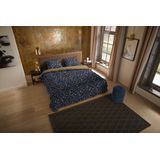 Dekbedovertrek - Grijs - Katoen - 240x220 cm