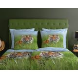 Dekbedovertrek - Katoen - Grijs