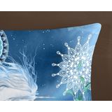 HIP Collectie - Lumi - Dekbedovertrek - Blauw - 2-persoons - 200 x 200/220 cm