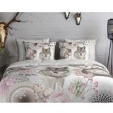 HIP - Isaci - Dekbedovertrek - Grey - 140 x 200 / 220 cm - 1-Persoons