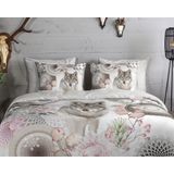 Dekbedovertrek - Wit - Katoen - 1 Persoon