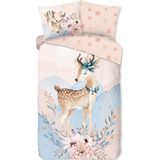 Dekbedovertrek - Wit - Katoen - 240x220 cm