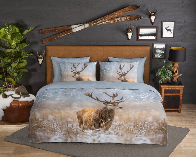 Dekbedovertrek - Blauw - Katoen