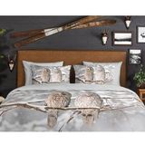 Good Morning - Dekbedovertrek - Meerkleurig - Katoen/Flanel - Dieren, Natuur