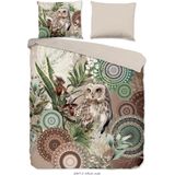 HIP - Kirja - Dekbedovertrek - Multi - Flanel - 1-Persoons