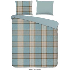 Dekbedovertrek - Katoen - Wit - 240x220 cm