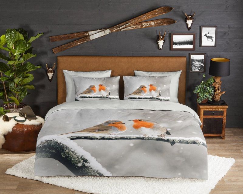 Dekbedovertrek - Blauw - Katoen - 2-Persoons