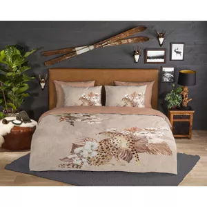 HIP Collectie Isaci Flanel Dekbedovertrek Grijs-1-persoons  140 X 200 220 Cm 64f1449203f3c55c6604142c