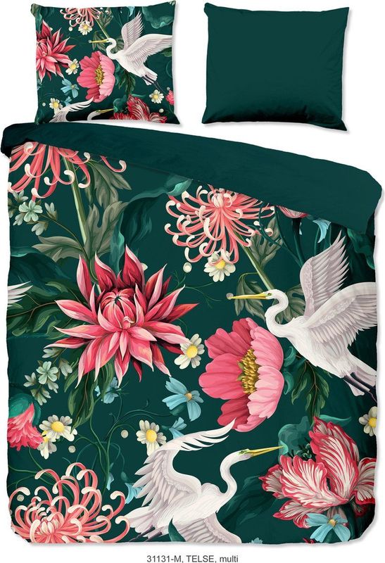 Dekbedovertrek - Wit - Katoen - 200x220 cm