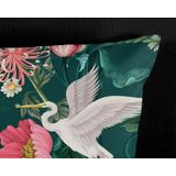 Dekbedovertrek Telse - Groen - Microvezel - Tweepersoons 200x200 Cm - Natuur & Dieren