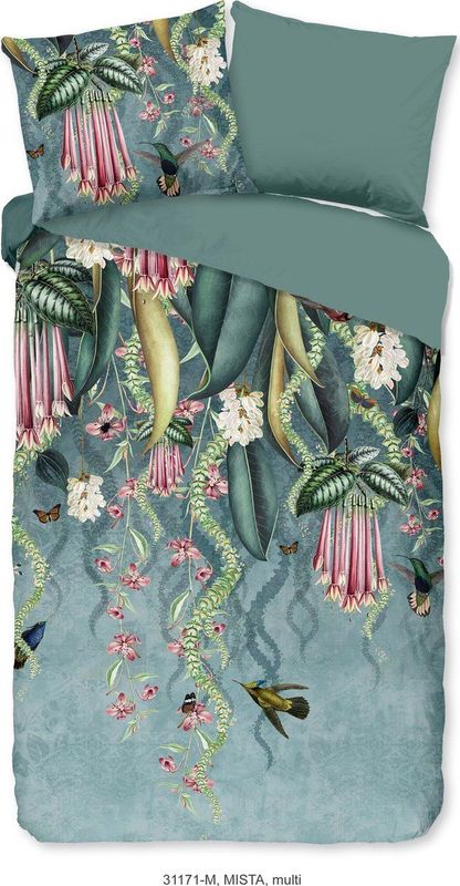 Dekbedovertrek - Blauw - Katoen - 2-Persoons