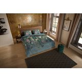 Dekbedovertrek - Katoen - Grijs - Eenvoudig Design