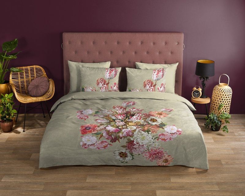 Dekbedovertrek - Blauw - Katoen - 2 Persoons