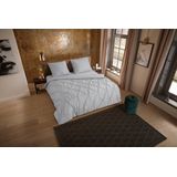 Pure - Elegance - Dekbedovertrek - Zilver - 100% Polyester - 1 Persoon