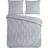 Dekbedovertrek - Grijs - Katoen - 2-Persoons