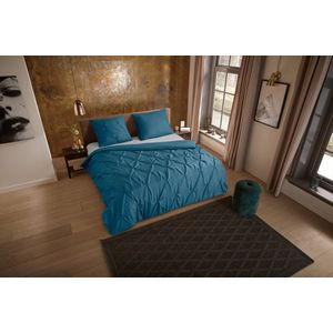 Pure - Elegance - Dekbedovertrek - Petrol - Microfiber