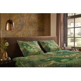 Pure Dekbedovertrek Louise microfiber nr.10062 groen - 240x220 + 2 kussenslopen 60x70