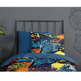 Pure - Graffic - Dekbedovertrek - Multi - Inclusief 1 of 2 Kussenslopen van 60 x 70 cm