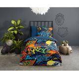 Pure - Graffic - Dekbedovertrek - Multi - Inclusief 1 of 2 Kussenslopen van 60 x 70 cm