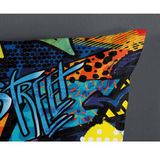 Pure - Graffic - Dekbedovertrek - Multi - Inclusief 1 of 2 Kussenslopen van 60 x 70 cm