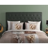 Dekbedovertrek - Streep - Katoen - Wit/Zwart