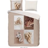 Dekbedovertrek - Streep - Katoen - Wit/Zwart