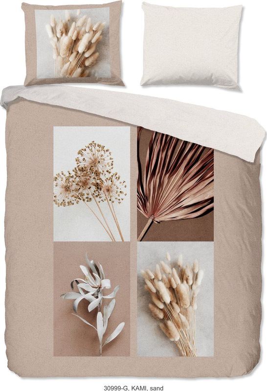 Dekbedovertrek - Streep - Katoen - Wit/Zwart