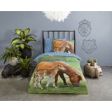 Dekbedovertrek - Wit - Katoen - 1 Persoons