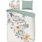 Dekbedovertrek - Grijs - Katoen - 200x220 cm