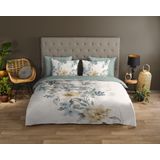 Dekbedovertrek - Grijs - Katoen - 200x220 cm