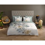 Dekbedovertrek - Grijs - Katoen - 200x220 cm