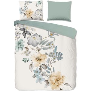 Dekbedovertrek - Grijs - Katoen - 240x220 cm