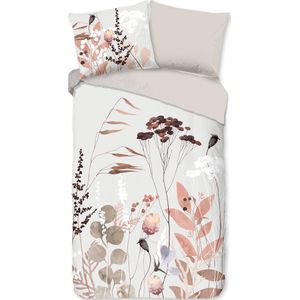 Good Morning - Moya - Dekbedovertrek - Grijs - Katoen