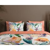 Dekbedovertrek - Wit - Katoen - Eenpersoons